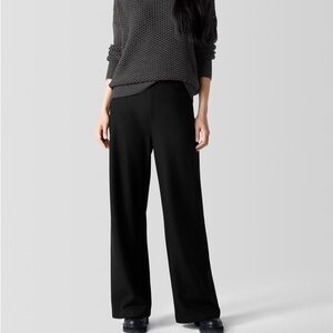 Eileen Fisher Wool Wide Leg Pants